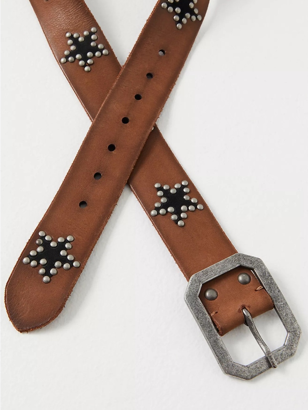Free People Starcrossed Studded Belt -  Bronze Age - Size S/M - Picture 3 of 4